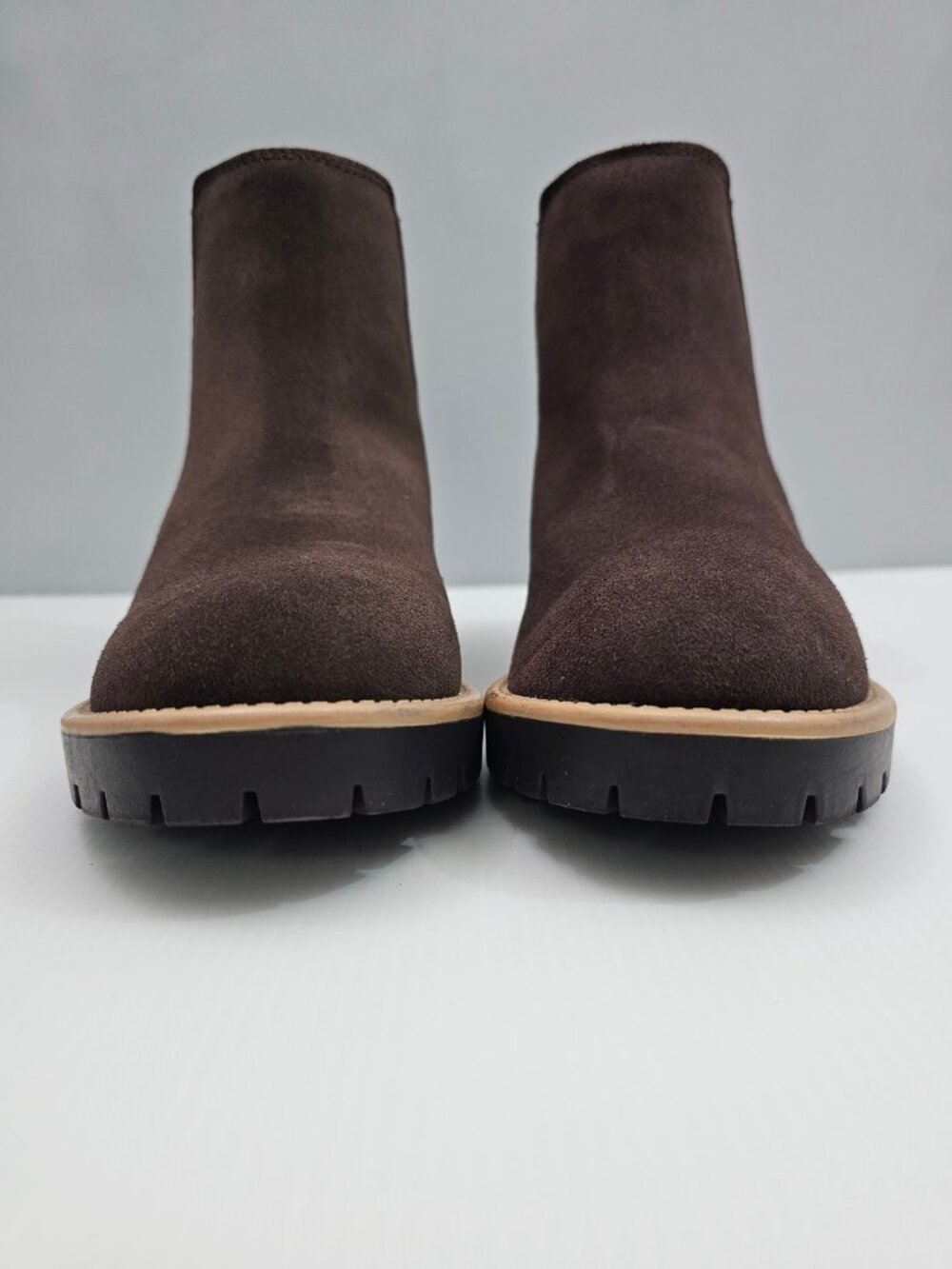Blondo Matilda Waterproof Chelsea Ankle Boot Womens 9.5 Java Brown Suede NEW - Picture 6 of 13